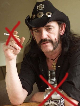 Lemmy leszokott a dohányzásról