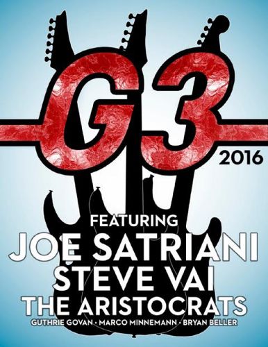 Újabb turné-dátumokat jelentett be Joe Satriani koncert-projektje, a G3