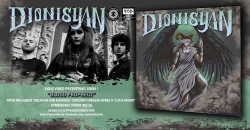 Új albumot ad ki a DIONISYAN - itt a friss szöveges videó, a 'Blood Prophecy'!