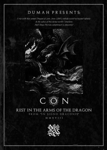 CON - debütáló album-premier a svéd black metal projekttől: 'In Signo Draconis'
