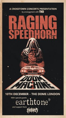 RAGING SPEEDHORN - itt az új klip, a 'Doom Machine'!