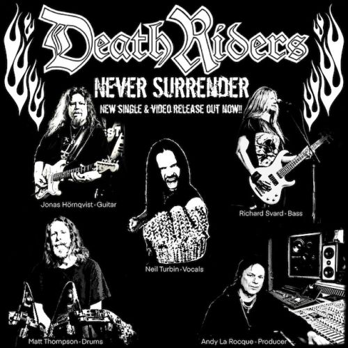 DEATHRIDERS Featuring Original ANTHRAX Singer NEIL TURBIN Release 