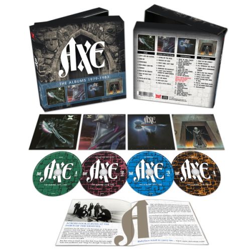 AXE - box-szettben jelenik meg újra a legendás rockbanda első négy albuma