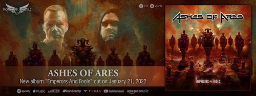 Klip-premier: ASHES OF ARES - 'Emperors And Fools'